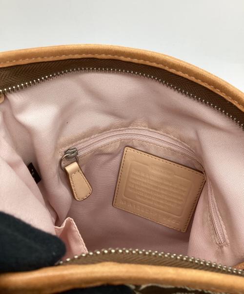 COACH（コーチ）COACH (コーチ) ショルダーバッグ ベージュの古着・服飾アイテム