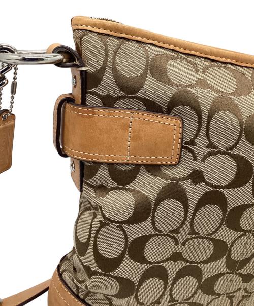 COACH（コーチ）COACH (コーチ) ショルダーバッグ ベージュの古着・服飾アイテム