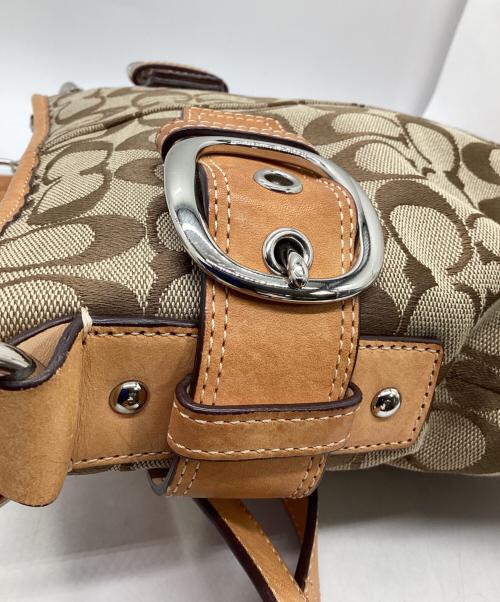 COACH（コーチ）COACH (コーチ) ショルダーバッグ ベージュの古着・服飾アイテム