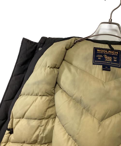 WOOLRICH（ウールリッチ）WOOLRICH (ウールリッチ) ダウンジャケット ブラック サイズ:XSの古着・服飾アイテム
