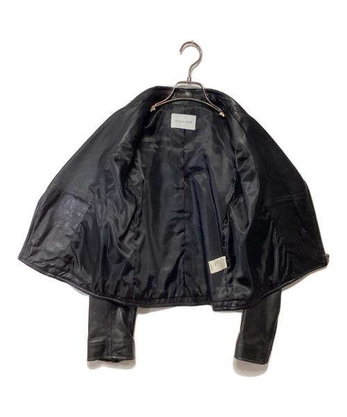 Adam et Rope（アダム エ ロペ）Adam et Rope (アダム エ ロペ) ダブルライダースジャケット ブラック サイズ:36の古着・服飾アイテム
