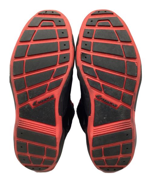 TAICHI（タイチ）TAICHI (タイチ) バイクブーツ ブラック×レッド サイズ:26.0の古着・服飾アイテム