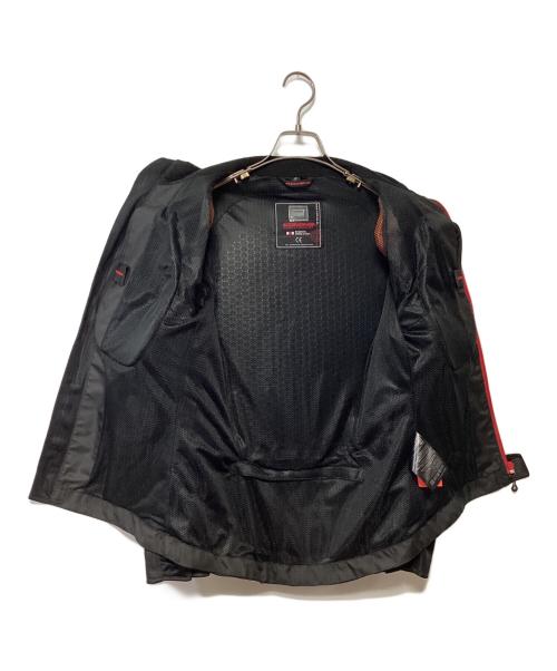komine（コミネ）komine (コミネ) ライディングジャケット ブラック×レッド サイズ:JP WLの古着・服飾アイテム