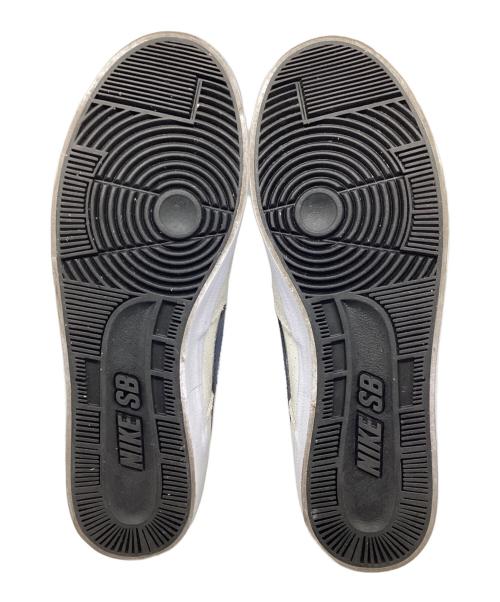 NIKE SB（ナイキエスビー）NIKE SB (ナイキエスビー) DELTA FORCE VULC アイボリー×ネイビー サイズ:25.5の古着・服飾アイテム