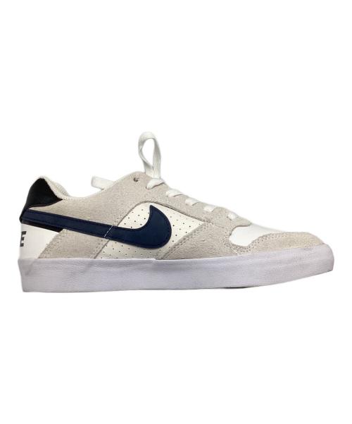 NIKE SB（ナイキエスビー）NIKE SB (ナイキエスビー) DELTA FORCE VULC アイボリー×ネイビー サイズ:25.5の古着・服飾アイテム