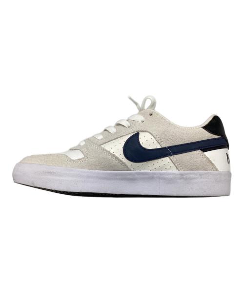 NIKE SB（ナイキエスビー）NIKE SB (ナイキエスビー) DELTA FORCE VULC アイボリー×ネイビー サイズ:25.5の古着・服飾アイテム