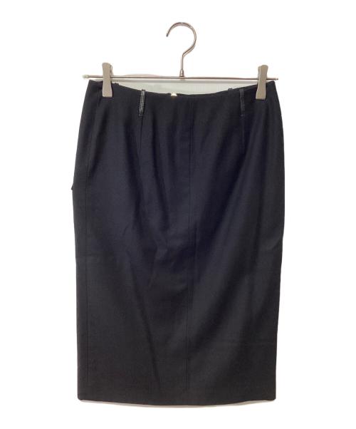 GUCCI（グッチ）GUCCI (グッチ) ウールスカート ブラック サイズ:38の古着・服飾アイテム