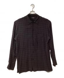 MAATEE&SONS（マーティーアンドサンズ）の古着「長袖シャツ」｜ブラウン