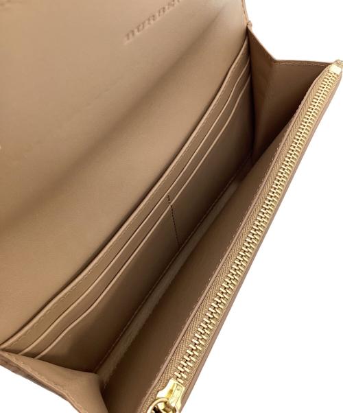 BURBERRY（バーバリー）BURBERRY (バーバリー) 長財布 ベージュの古着・服飾アイテム