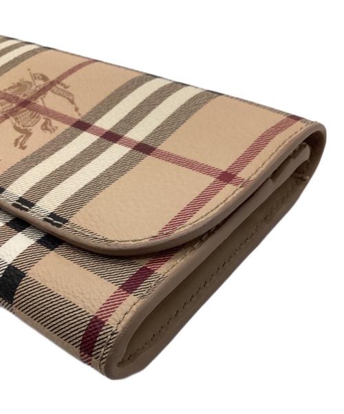 BURBERRY（バーバリー）BURBERRY (バーバリー) 長財布 ベージュの古着・服飾アイテム