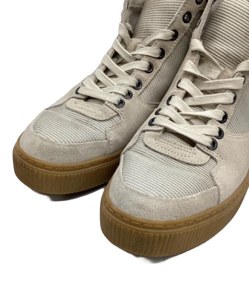 DIESEL（ディーゼル）DIESEL (ディーゼル) ミドカットスニーカー アイボリー サイズ:25.5の古着・服飾アイテム