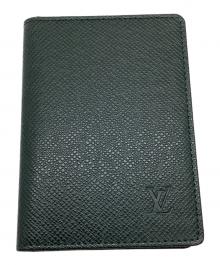 LOUIS VUITTON（ルイ ヴィトン）の古着「ポルト 2カルト ヴェルティカル」｜グリーン