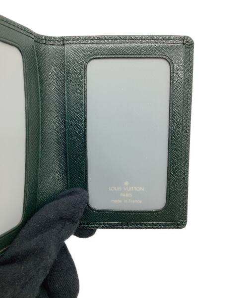 LOUIS VUITTON（ルイ ヴィトン）LOUIS VUITTON (ルイ ヴィトン) ポルト 2カルト ヴェルティカル グリーンの古着・服飾アイテム