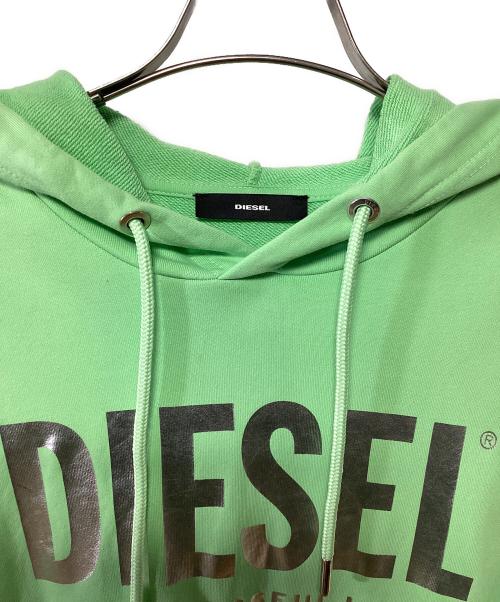 DIESEL（ディーゼル）DIESEL (ディーゼル) 長袖ワンピース グリーン サイズ:XXSの古着・服飾アイテム