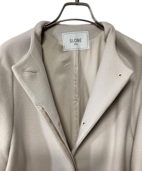 SLOBE IENA（スローブ イエナ）SLOBE IENA (スローブ イエナ) ウールコート アイボリー サイズ:34の古着・服飾アイテム