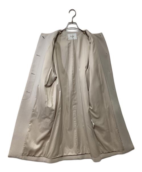 SLOBE IENA（スローブ イエナ）SLOBE IENA (スローブ イエナ) ウールコート アイボリー サイズ:34の古着・服飾アイテム