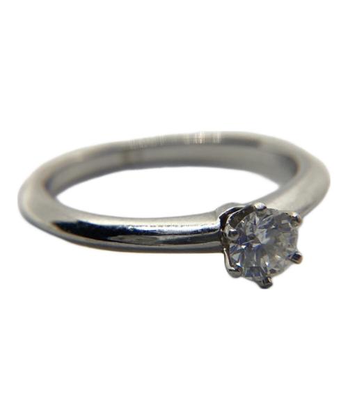 TIFFANY & Co.（ティファニー）TIFFANY & Co. (ティファニー) ソリテールダイヤモンドリング サイズ:8号の古着・服飾アイテム