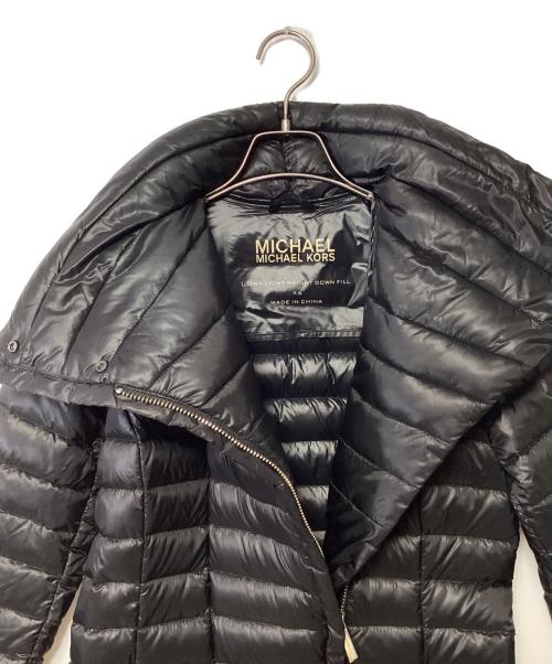 MICHAEL MICHAEL KORS（マイケル マイケルコース）MICHAEL MICHAEL KORS (マイケル マイケルコース) ダウンコート ブラック サイズ:XSの古着・服飾アイテム