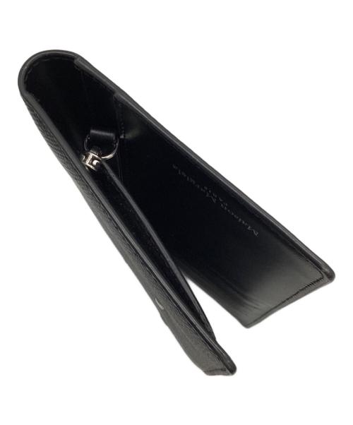 Maison Margiela（メゾンマルジェラ）Maison Margiela (メゾンマルジェラ) 2つ折り財布 ブラックの古着・服飾アイテム