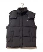 DIESELディーゼル）の古着「ダウンベスト」｜ブラック