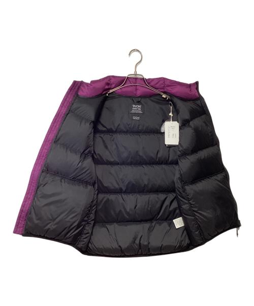 TAION（タイオン）TAION (タイオン) JOURNAL STANDARD relume (ジャーナルスタンダード レリューム) ダウンベスト パープル サイズ:M 未使用品の古着・服飾アイテム