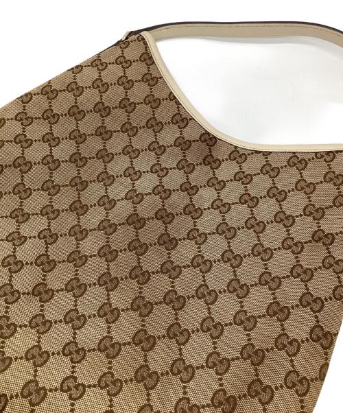 GUCCI（グッチ）GUCCI (グッチ) ワンショルダーバッグ ベージュ×アイボリーの古着・服飾アイテム