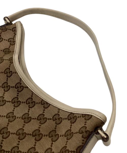 GUCCI（グッチ）GUCCI (グッチ) ワンショルダーバッグ ベージュ×アイボリーの古着・服飾アイテム