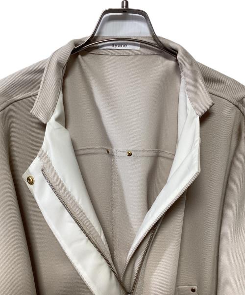 Ayane（アヤネ）Ayane (アヤネ) ツイルドルマンブルゾン ベージュ サイズ:38の古着・服飾アイテム