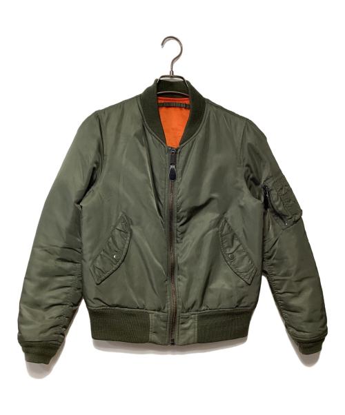 AVIREX（アヴィレックス）AVIREX (アヴィレックス) MA-1ジャケット グリーン サイズ:2の古着・服飾アイテム