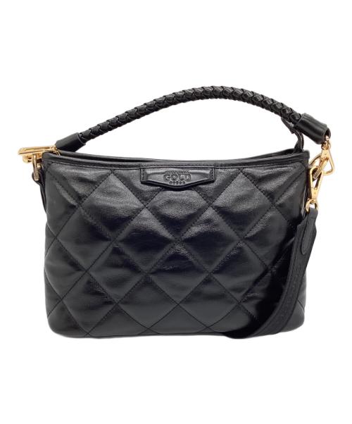COCOCELUX GOLD（ココセリュックスゴールド）COCOCELUX GOLD (ココセリュックスゴールド) キルティングショルダーバッグ ブラックの古着・服飾アイテム