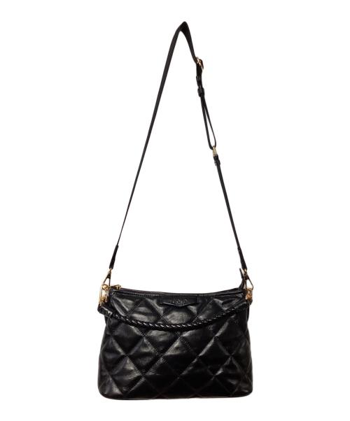 COCOCELUX GOLD（ココセリュックスゴールド）COCOCELUX GOLD (ココセリュックスゴールド) キルティングショルダーバッグ ブラックの古着・服飾アイテム