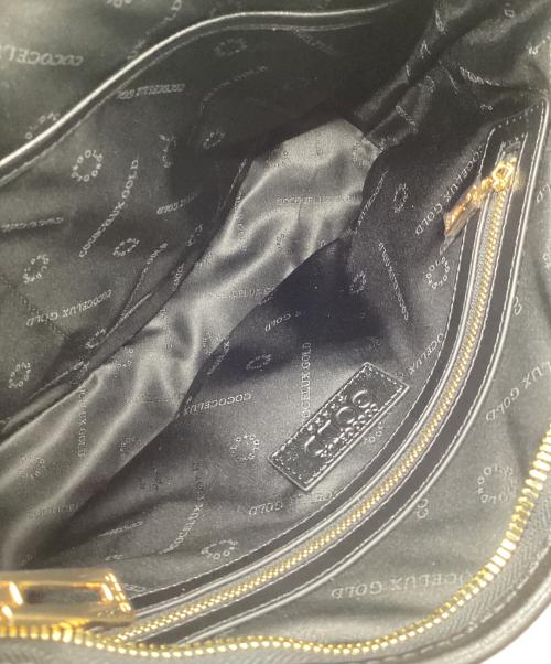 COCOCELUX GOLD（ココセリュックスゴールド）COCOCELUX GOLD (ココセリュックスゴールド) キルティングショルダーバッグ ブラックの古着・服飾アイテム