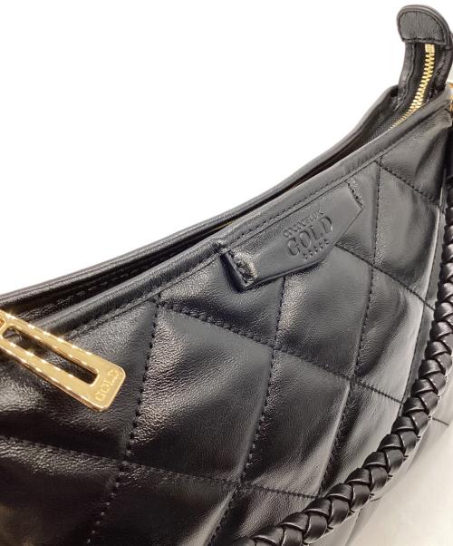 COCOCELUX GOLD（ココセリュックスゴールド）COCOCELUX GOLD (ココセリュックスゴールド) キルティングショルダーバッグ ブラックの古着・服飾アイテム