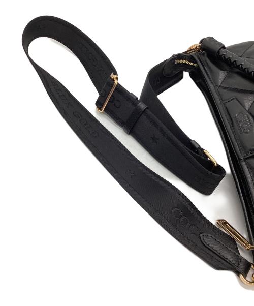 COCOCELUX GOLD（ココセリュックスゴールド）COCOCELUX GOLD (ココセリュックスゴールド) キルティングショルダーバッグ ブラックの古着・服飾アイテム