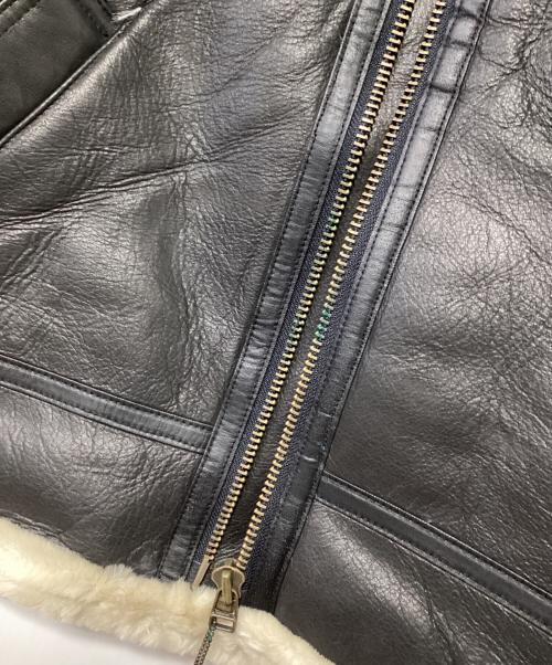 SUNTORY BOSS（サントリーボス）SUNTORY BOSS (サントリーボス) フライトジャケット ブラック サイズ:LLの古着・服飾アイテム