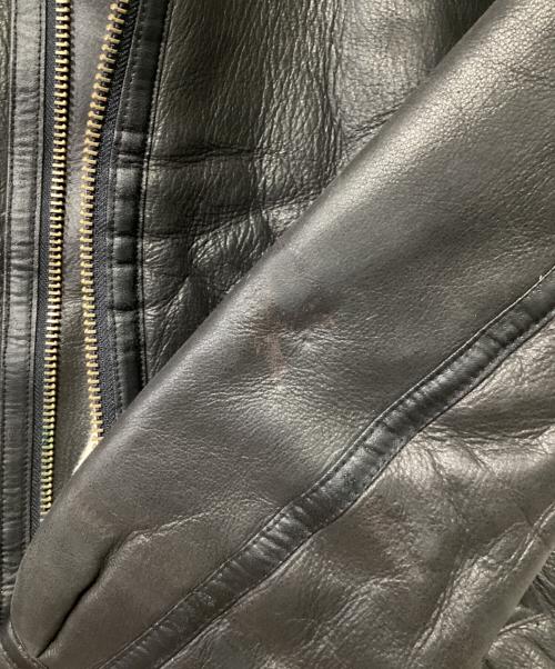 SUNTORY BOSS（サントリーボス）SUNTORY BOSS (サントリーボス) フライトジャケット ブラック サイズ:LLの古着・服飾アイテム