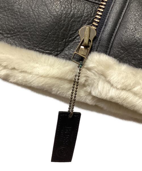 SUNTORY BOSS（サントリーボス）SUNTORY BOSS (サントリーボス) フライトジャケット ブラック サイズ:LLの古着・服飾アイテム