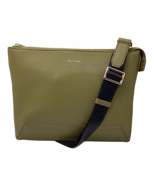 PAUL SMITH（ポールスミス）PAUL SMITH (ポールスミス) ショルダーバッグ カーキの古着・服飾アイテム