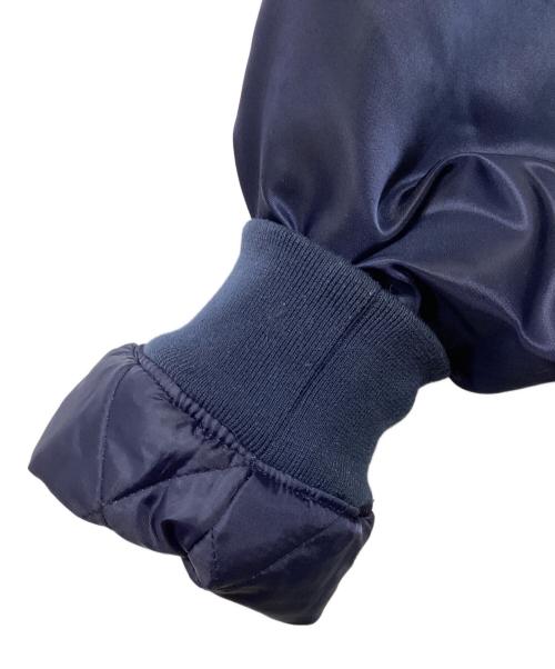 Champion（チャンピオン）Champion (チャンピオン) ベースボールジャケット ネイビー サイズ:LARGEの古着・服飾アイテム