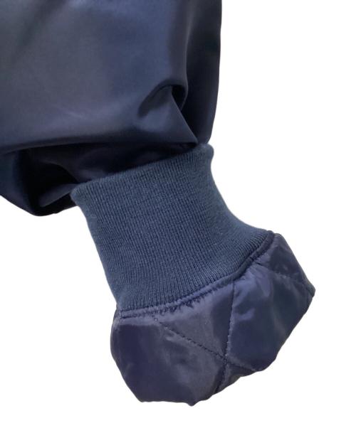 Champion（チャンピオン）Champion (チャンピオン) ベースボールジャケット ネイビー サイズ:LARGEの古着・服飾アイテム