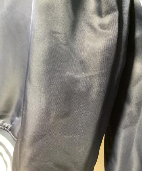 Champion（チャンピオン）Champion (チャンピオン) ベースボールジャケット ネイビー サイズ:LARGEの古着・服飾アイテム