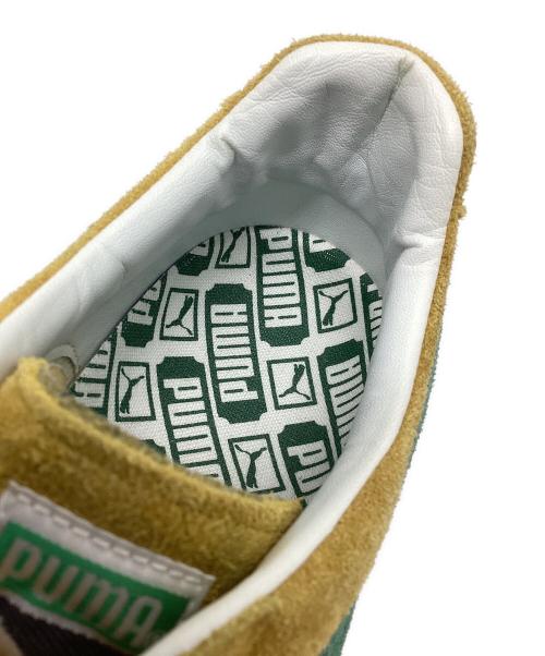 PUMA（プーマ）PUMA (プーマ) SUEDE VTG MIJ RETRO イエロー×グリーン サイズ:26.5の古着・服飾アイテム