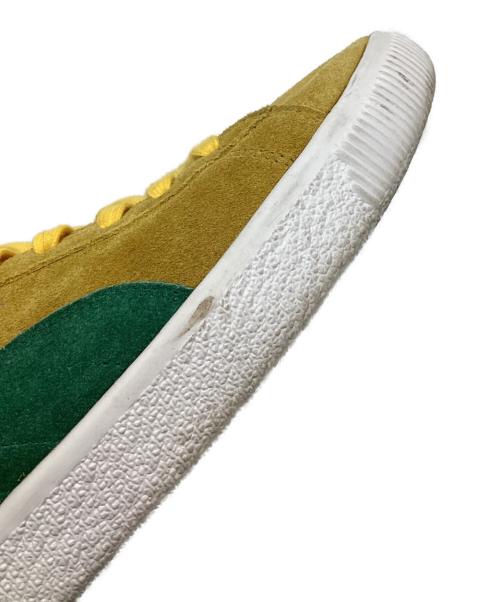 PUMA（プーマ）PUMA (プーマ) SUEDE VTG MIJ RETRO イエロー×グリーン サイズ:26.5の古着・服飾アイテム