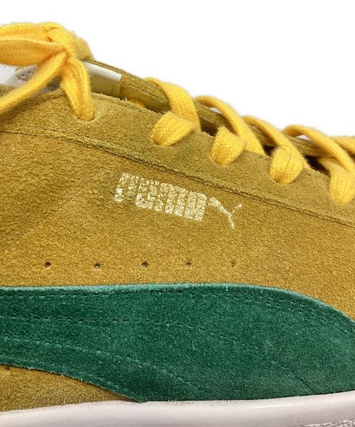 PUMA（プーマ）PUMA (プーマ) SUEDE VTG MIJ RETRO イエロー×グリーン サイズ:26.5の古着・服飾アイテム