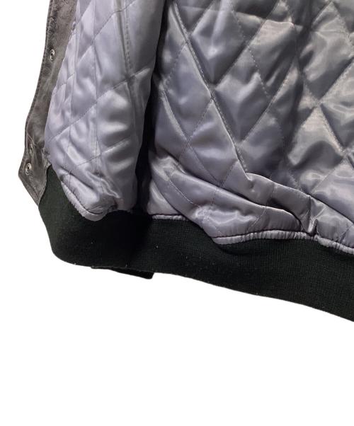 CLUB MALT'S（クラブモルツ）CLUB MALT'S (クラブモルツ) オールレザースタジャン ブラック サイズ:LLの古着・服飾アイテム