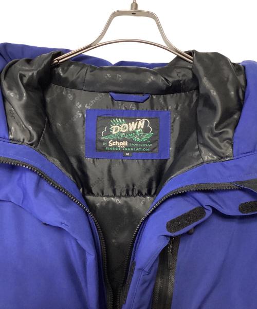 SCHOTT BROS.（ショット）SCHOTT BROS. (ショット) ダウンジャケット ブルー サイズ:Mの古着・服飾アイテム