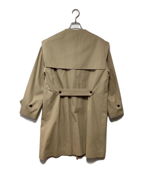 regleam（リグリーム）regleam (リグリーム) ビッグカラーツイルコート ベージュ サイズ:記載なしの古着・服飾アイテム