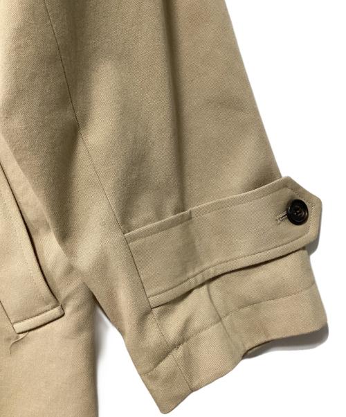 regleam（リグリーム）regleam (リグリーム) ビッグカラーツイルコート ベージュ サイズ:記載なしの古着・服飾アイテム