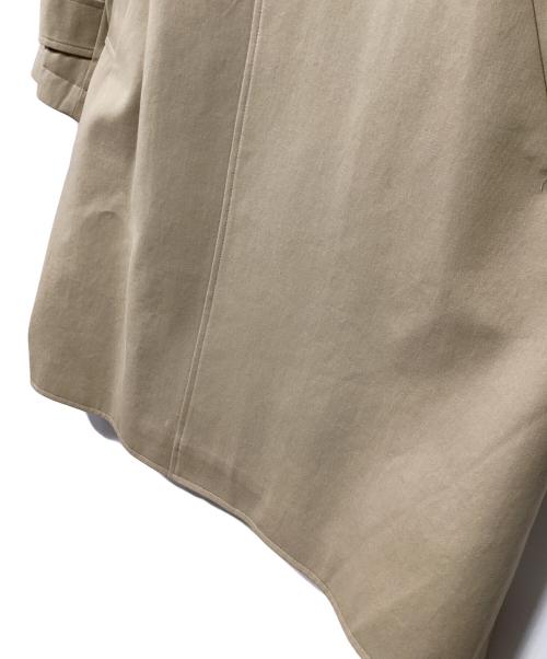 regleam（リグリーム）regleam (リグリーム) ビッグカラーツイルコート ベージュ サイズ:記載なしの古着・服飾アイテム