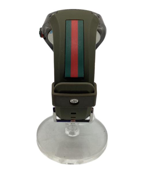 GUCCI（グッチ）GUCCI (グッチ) リストウォッチ カーキの古着・服飾アイテム